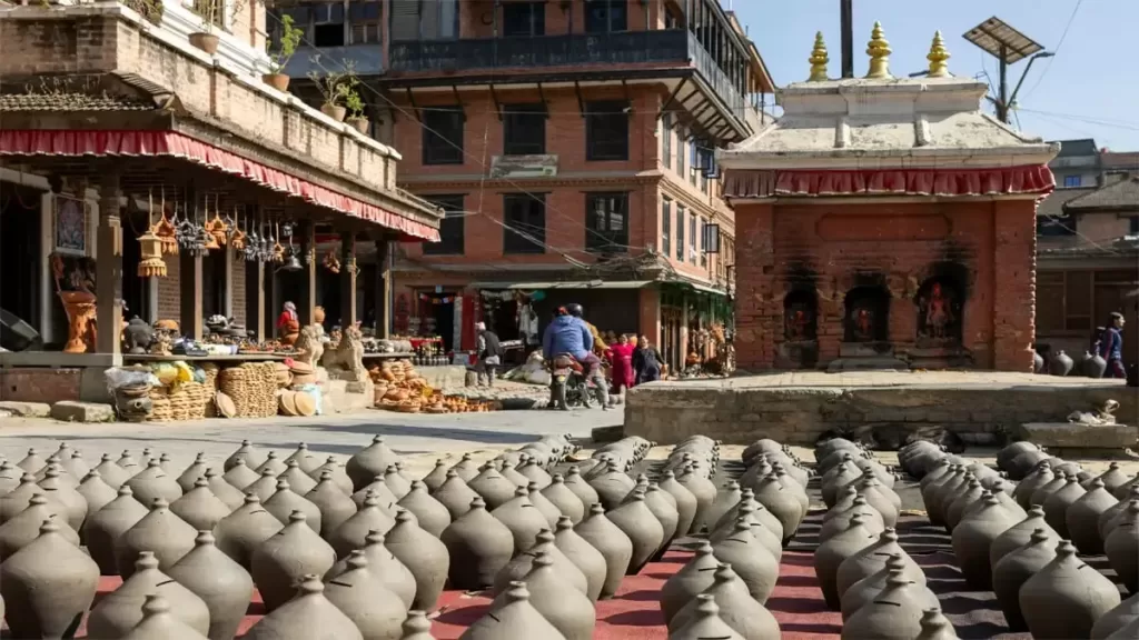 Clay pots at Pottery Square in Bhaktapur