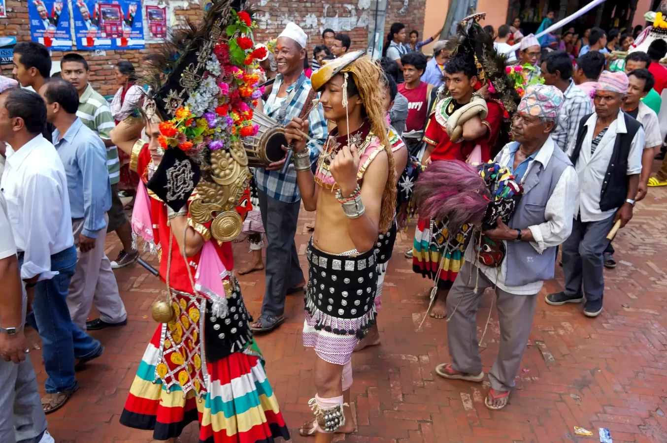 Gai Jatra Festival Tour in Bhaktapur