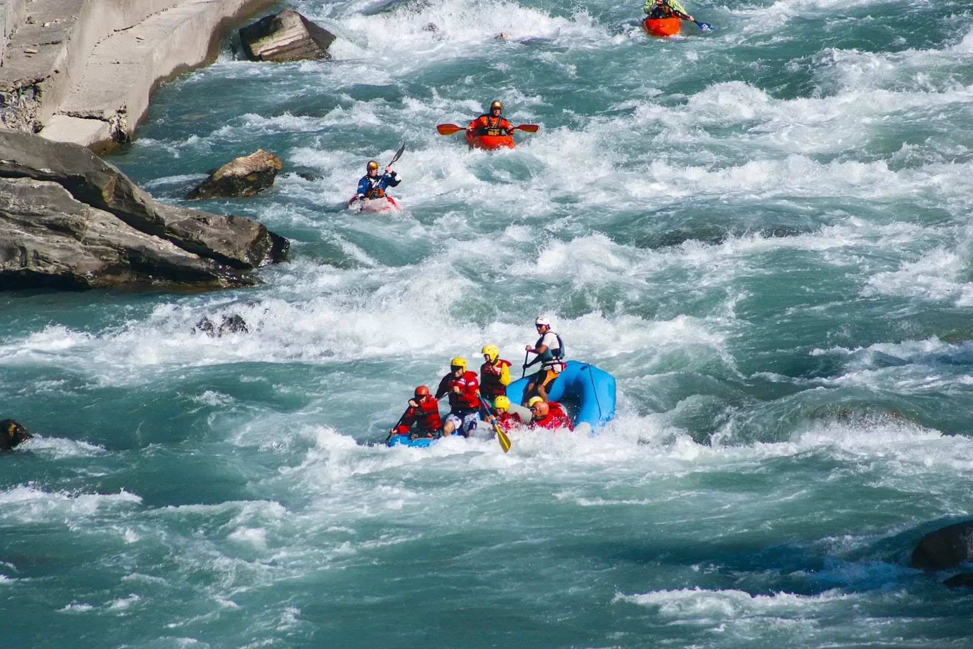 Bhotekoshi White Water Rafting Tour
