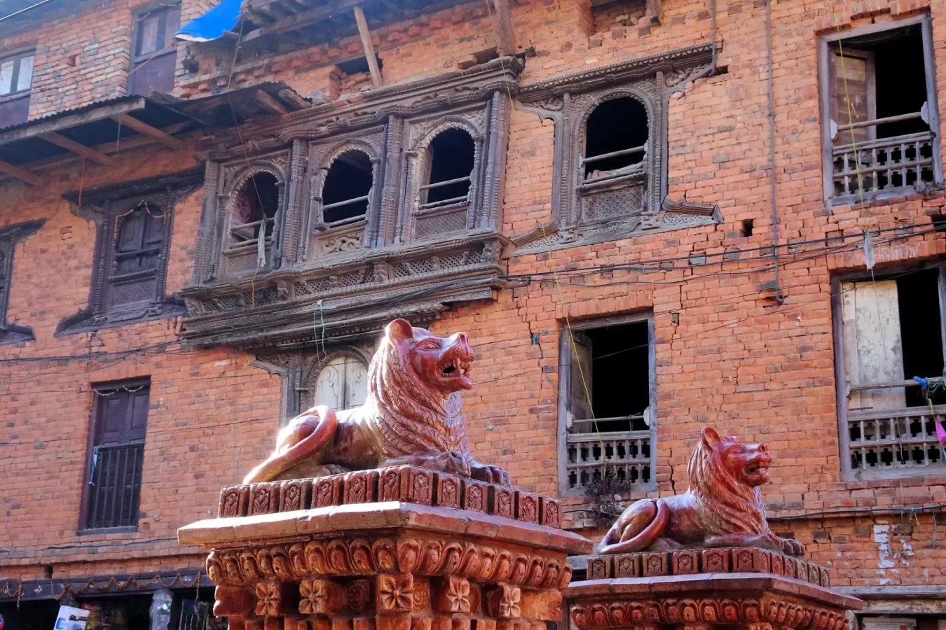 Antique Window of houses in Dhulikhel