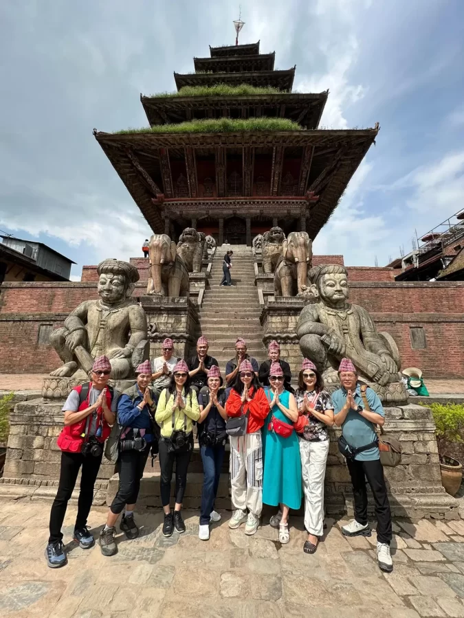 Nepal Photography Tour - Bhaktapur with Nepali Dhaka Topi